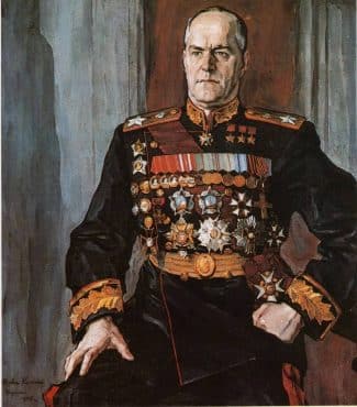 Портрет Георгия Константиновича Жукова